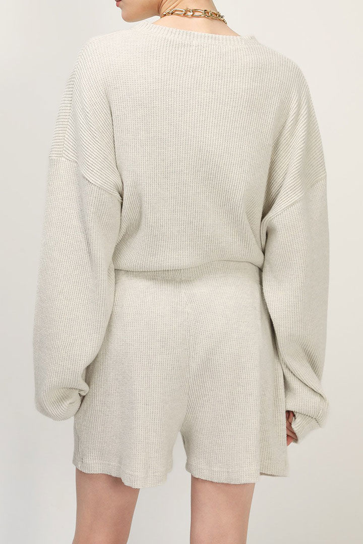 Picture of Emma Sweat 2 Piece Set-Grey