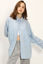 Picture of Madelyn Utility Boyfriend Shirt-Blue