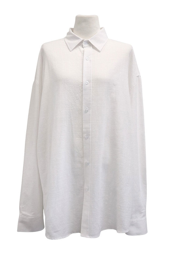 Picture of Sadie Boyfriend Shirt-White