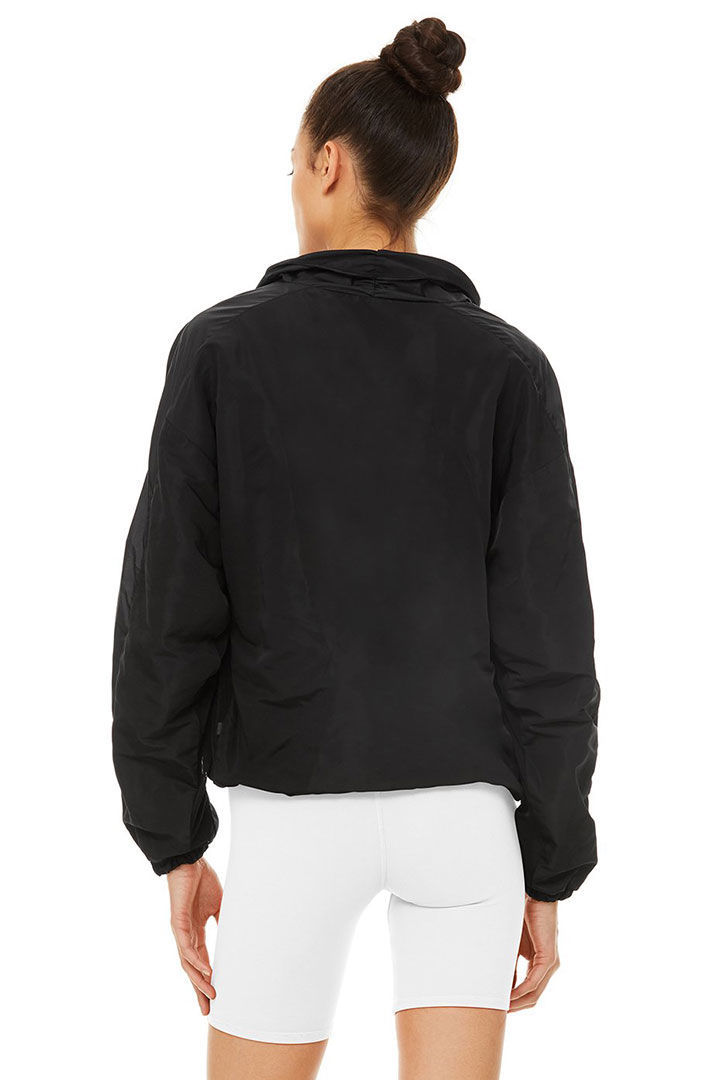Picture of Renewal Half Zip Pullover-Black