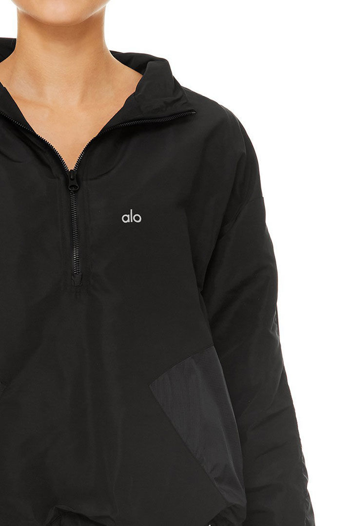 Picture of Renewal Half Zip Pullover-Black