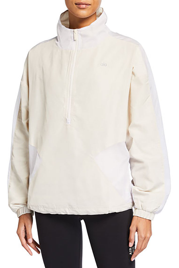 Picture of Renewal Half Zip Pullover-Bone White