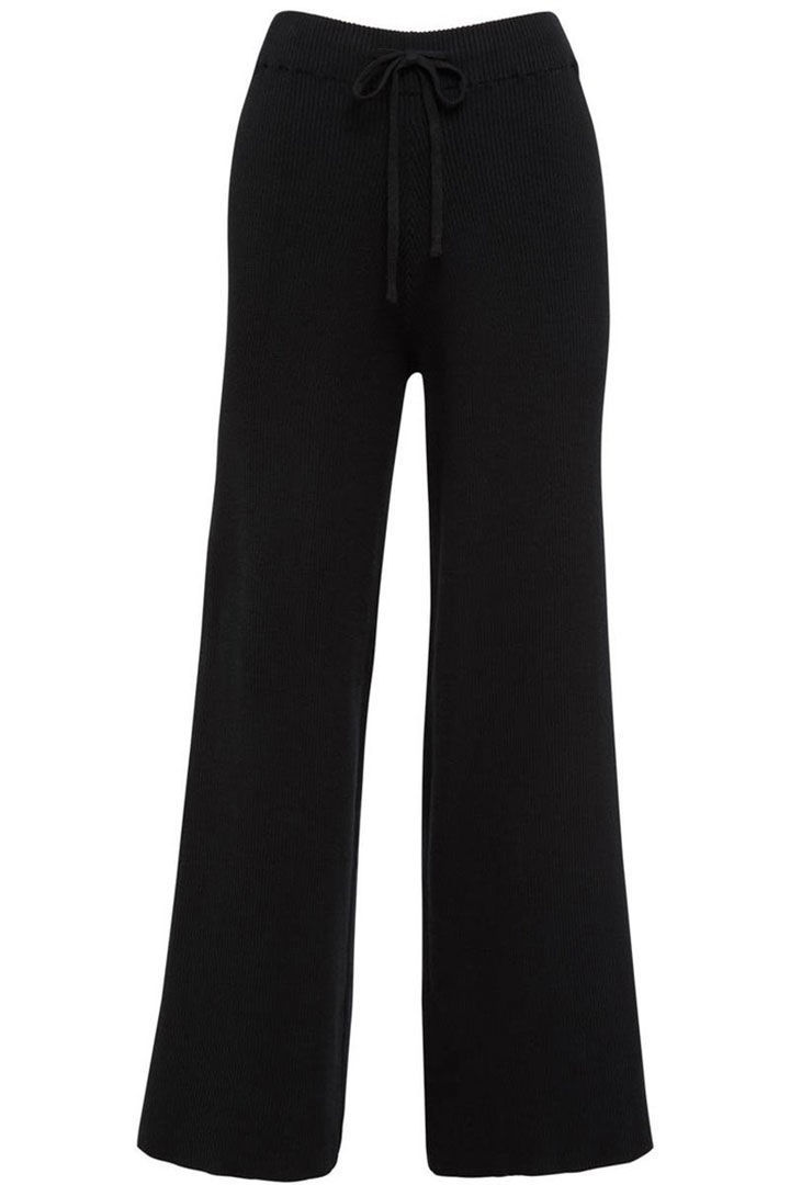 Picture of Goldie Ribbed Pant- Black