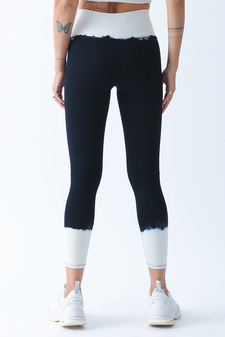 Picture of Venice Legging-Margin-Onyx/Off White