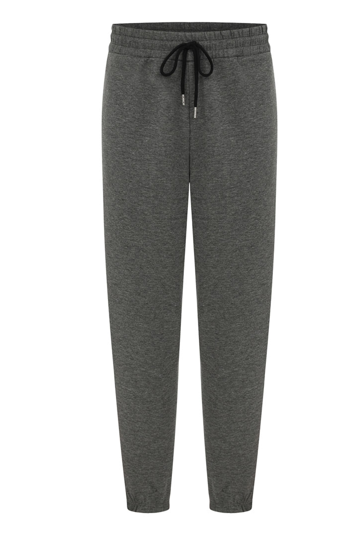 Picture of Drawstring Sweatpants-Gray Melange