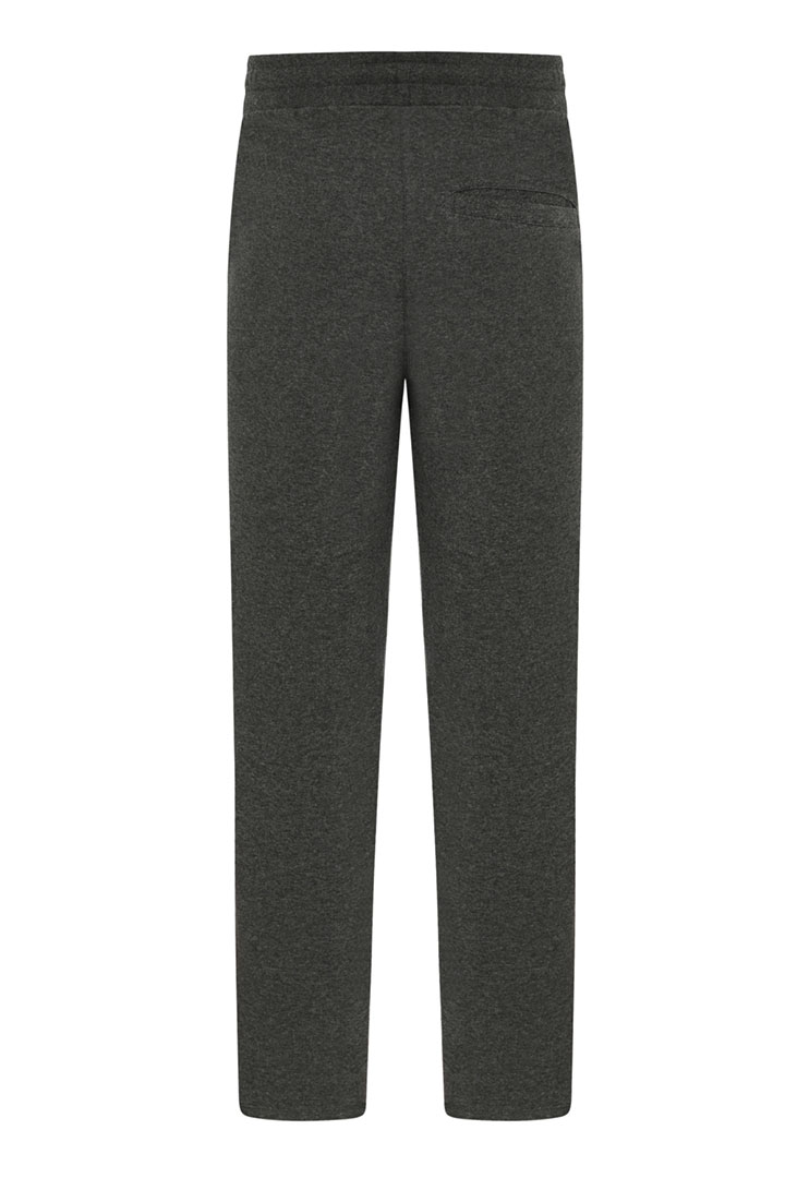 Picture of Knitted Elastic Waist Trackpants-Antra Melange