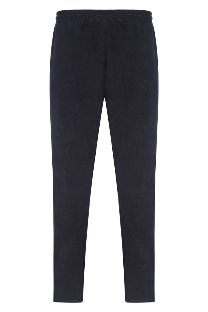 Picture of Knitted Sweatpants-Navy Melange