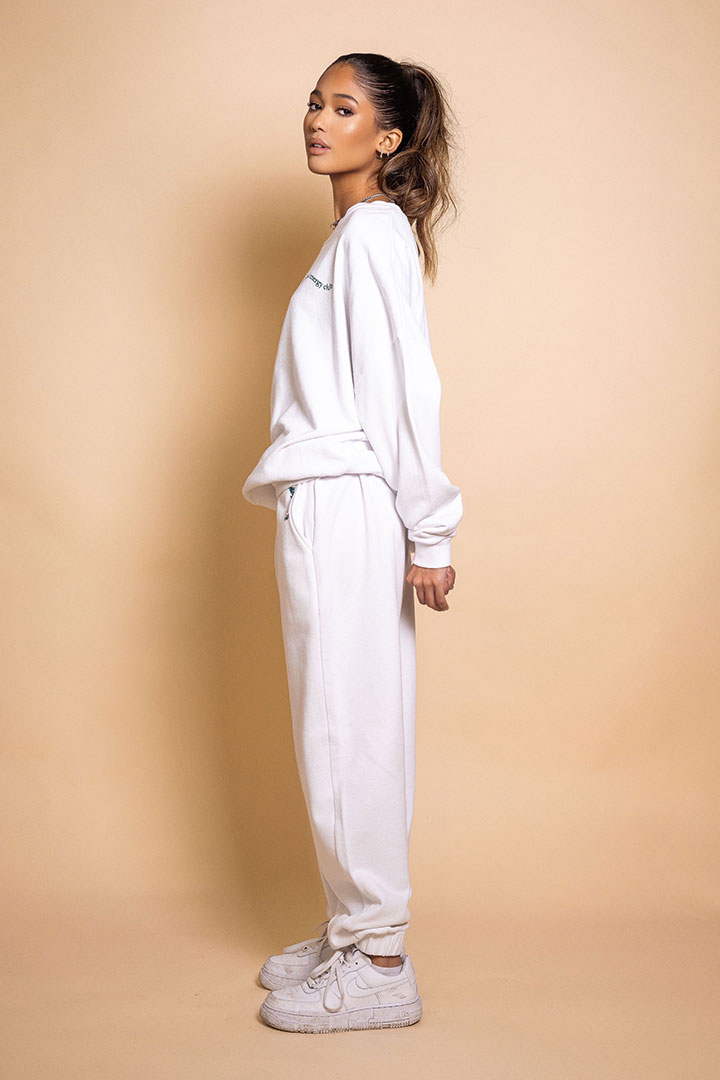 Picture of Good Energy Club Crewneck-White