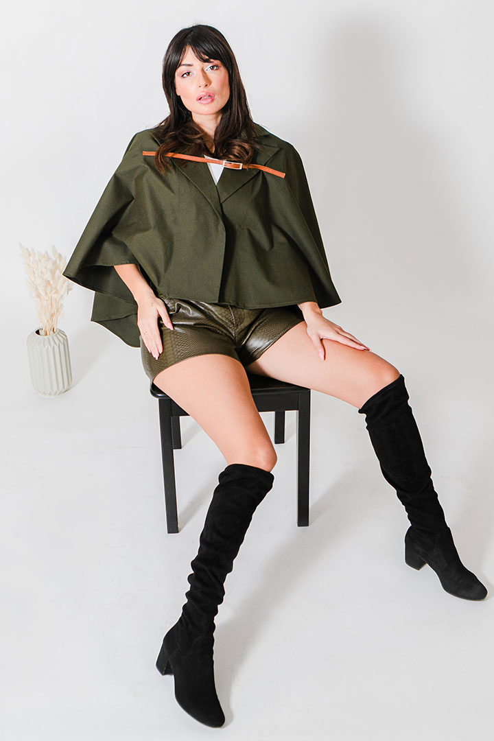 Picture of Khaki green cape