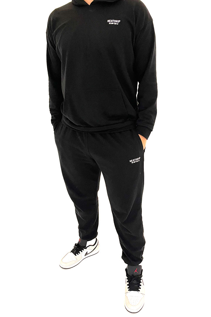 Picture of Neatdrip Hoodie & Sweatpants Set-Black