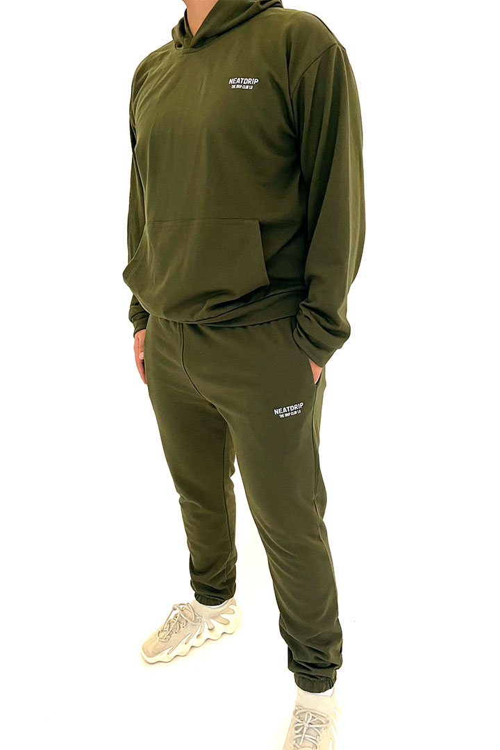 Picture of Neatdrip Hoodie & Sweatpants Set-Khaki