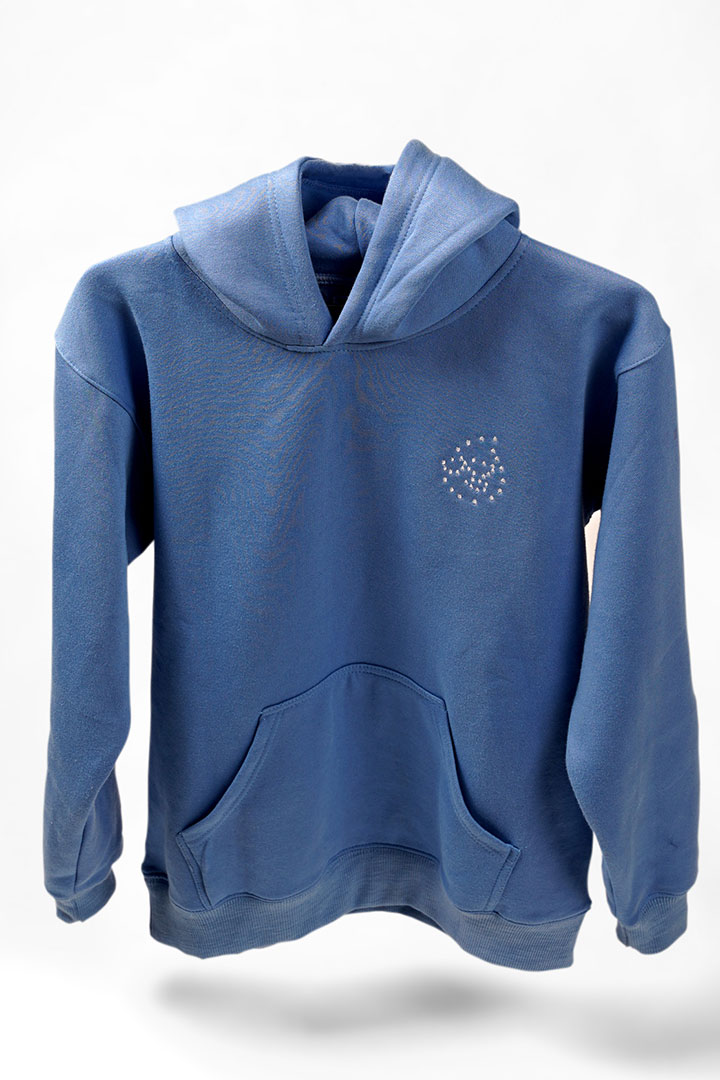 Picture of OG Drip Hood Hoodie-Blue