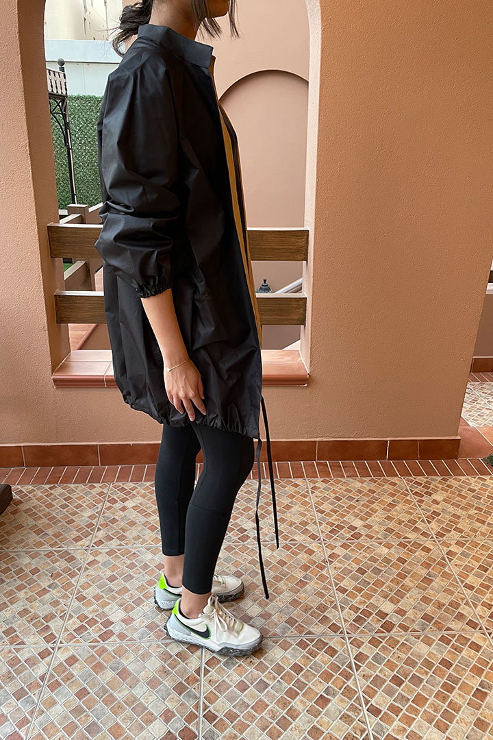 Picture of The Double Jacket-Black/Beige
