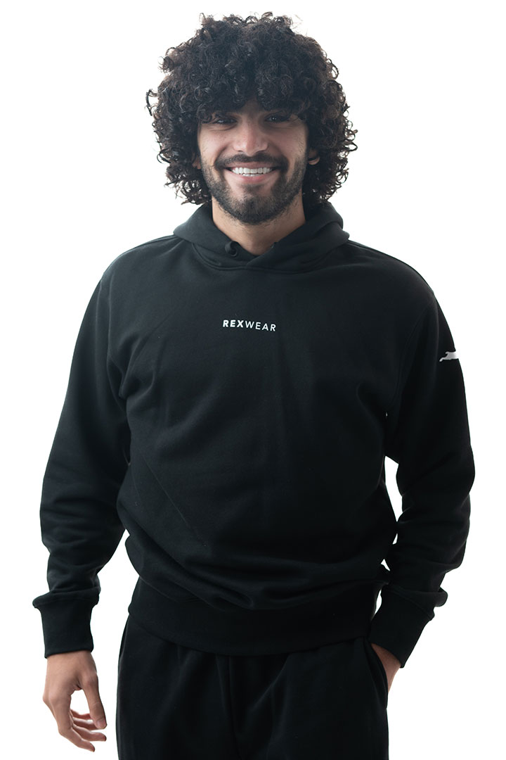 Picture of Men Hoodie-Black