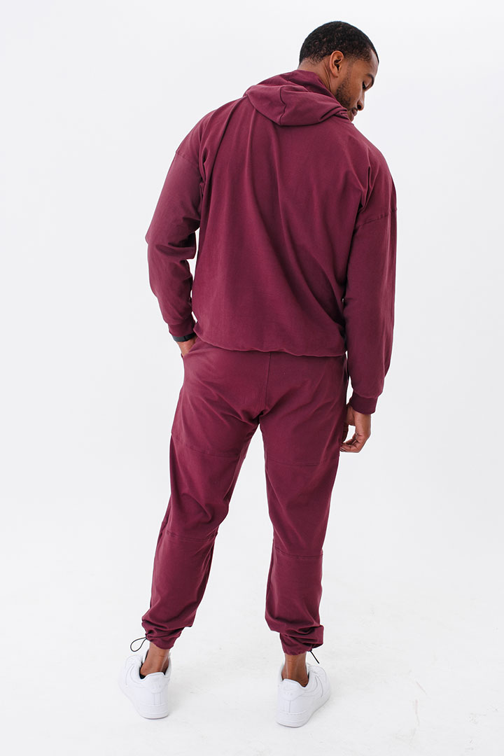 Picture of XY Hoodie Unisex-Burgundy