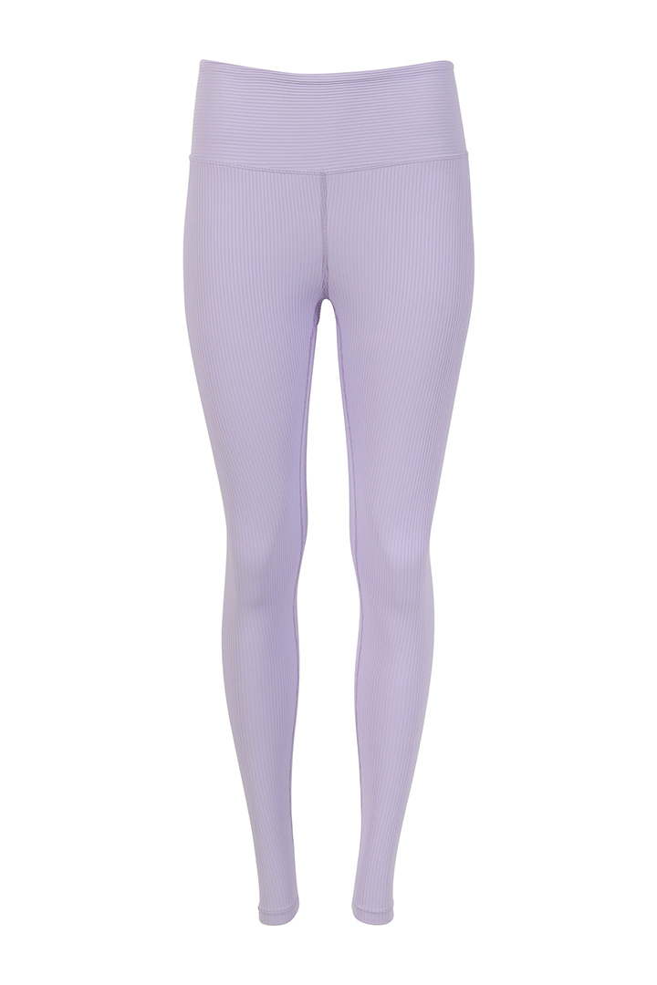 Picture of Ribbed High High Legging-Lavender