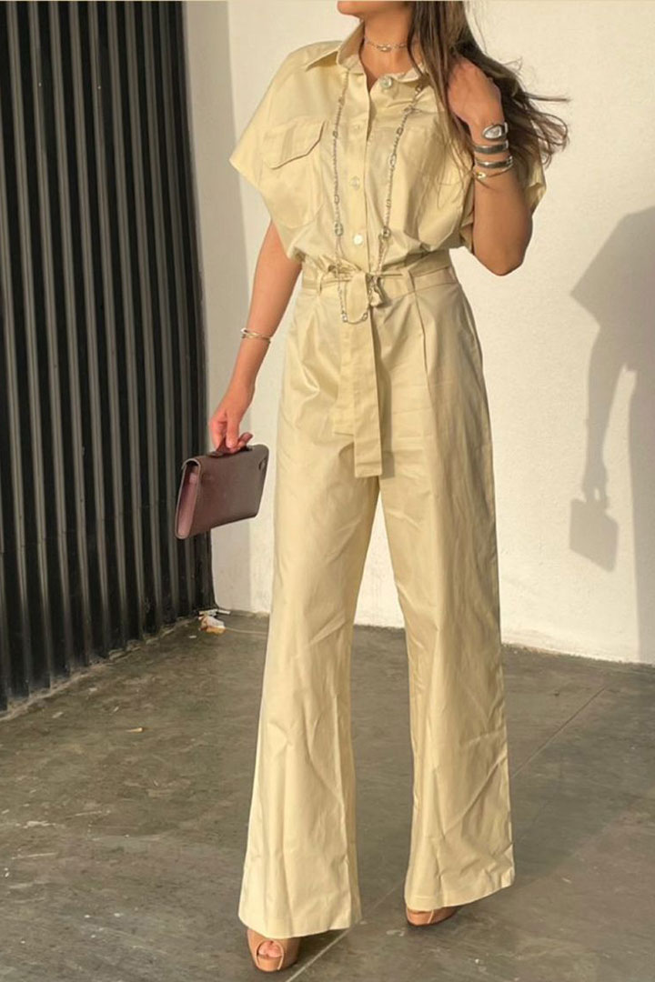 Picture of Jump Suit-Beige 