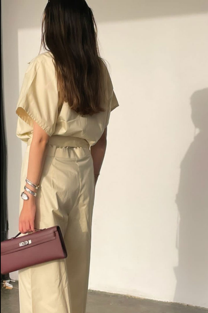 Picture of Jump Suit-Beige 
