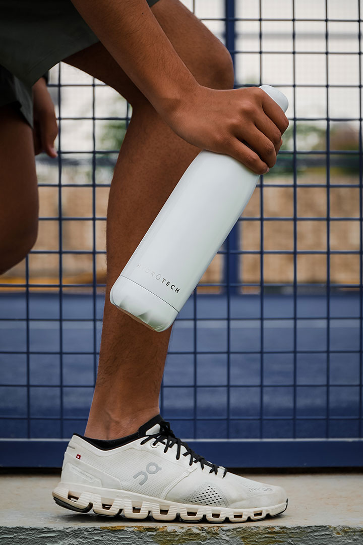 Picture of Sporty Storage Water Bottle -White