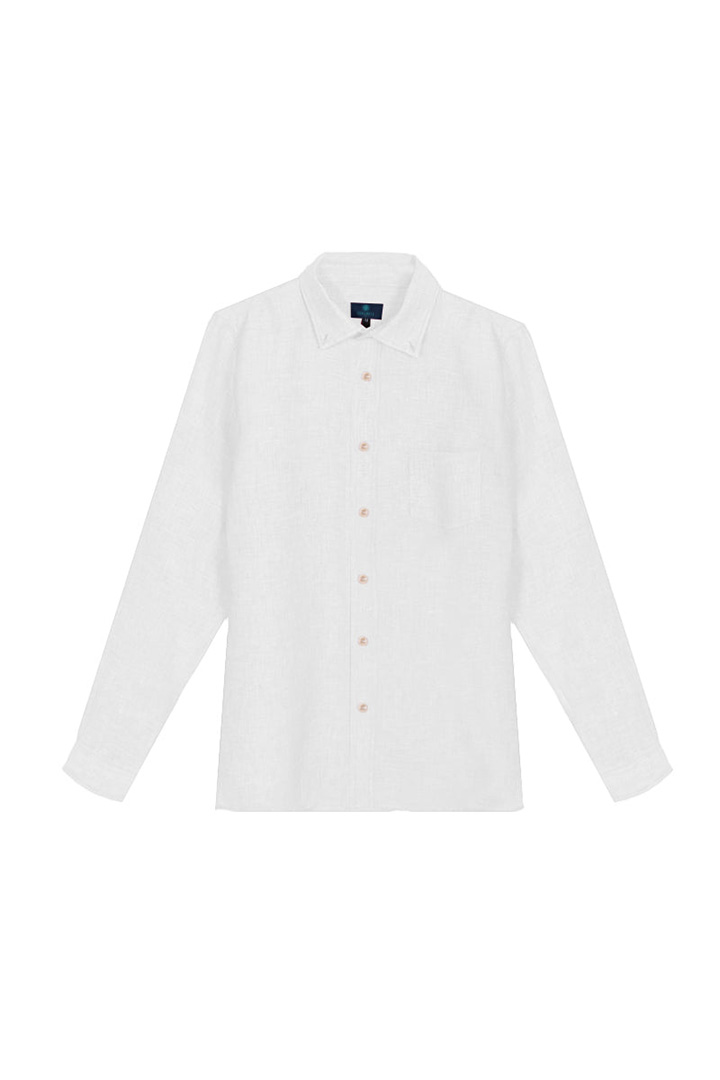 Picture of Seashell Linen White Shirt 