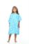 Picture of Kids Beach Towel Stars Light Blue-Large