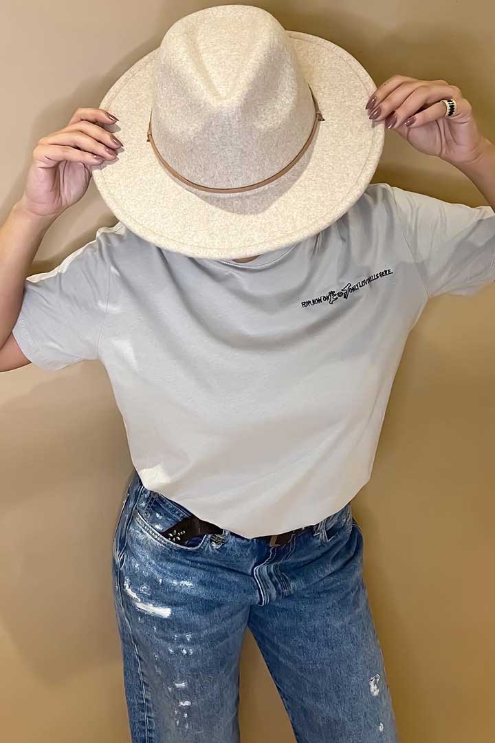 Picture of Only Love Tee -Grey