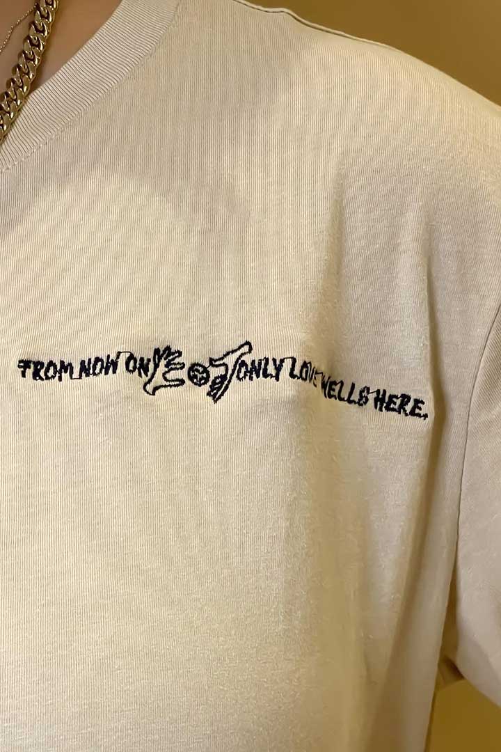 Picture of Only Love Tee -Beige