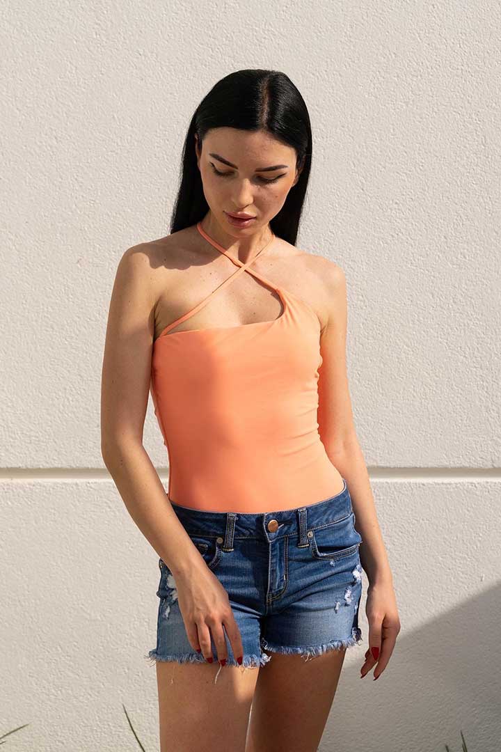 Picture of Gaia Swimsuit -Salmon