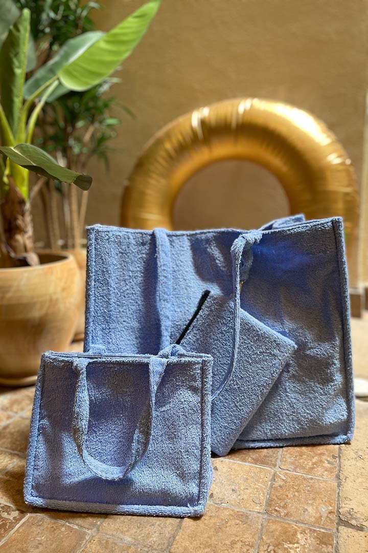 Picture of Triple Towel Bag Set - Blue