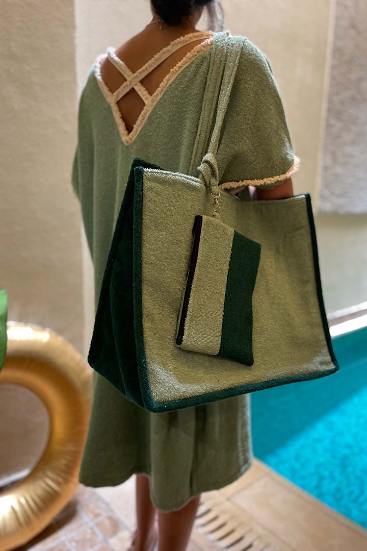 Picture of Triple Towel Bag Set - Green