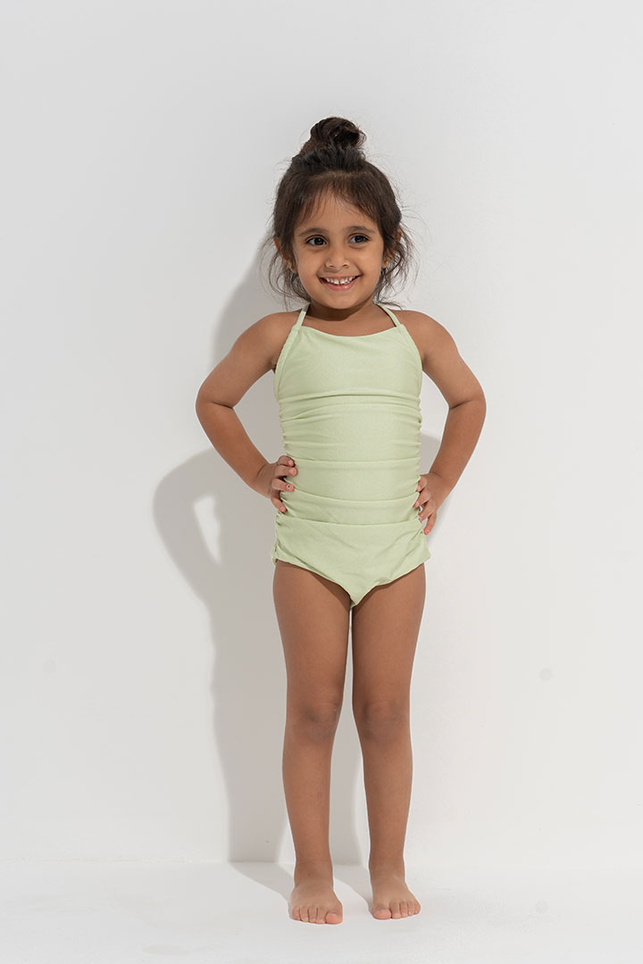 Picture of Kids Swimsuit-Green