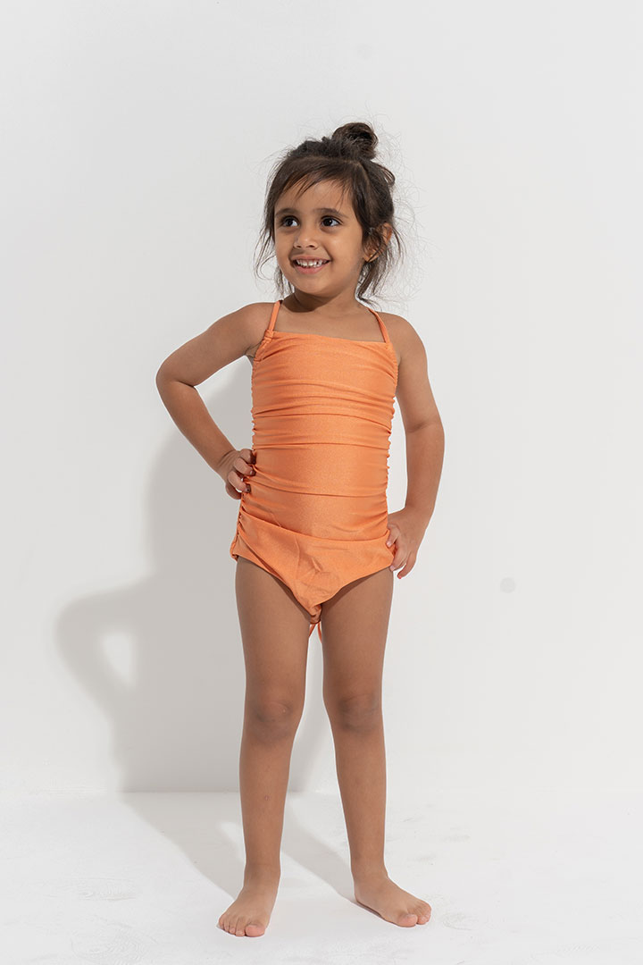 Picture of Kids Swimsuit-Orange