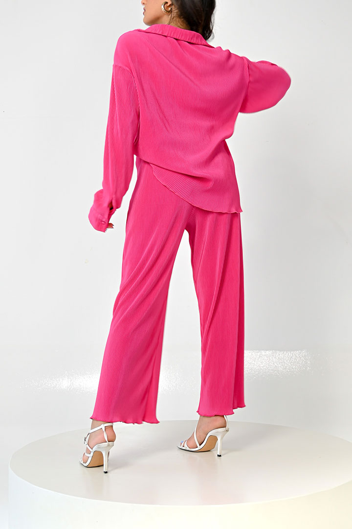 Picture of Summer Pleated Set-1 Pink