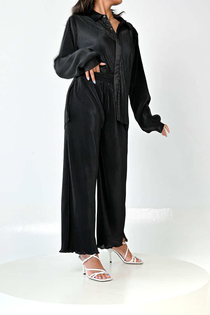 Picture of Summer Pleated Set-2 Black