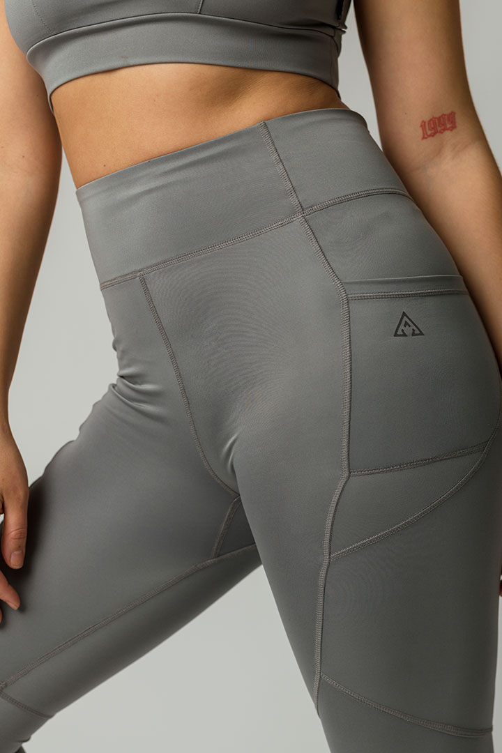 Picture of Women's Compression Tights-Grey