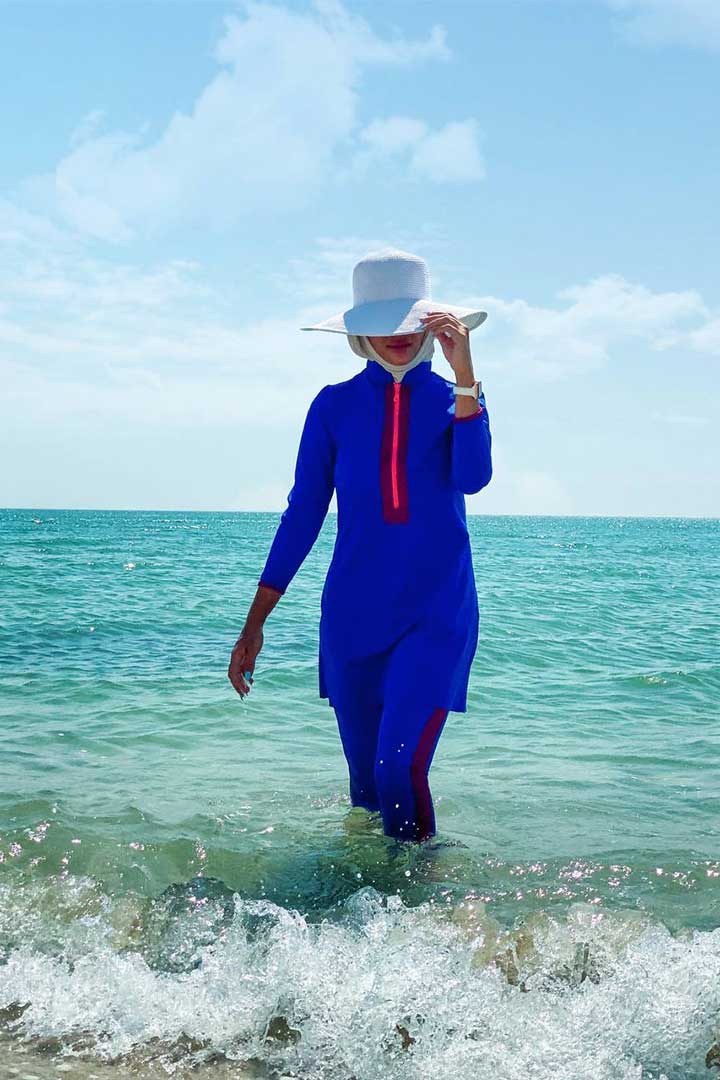 Picture of Me The Label Swimsuit-Blue