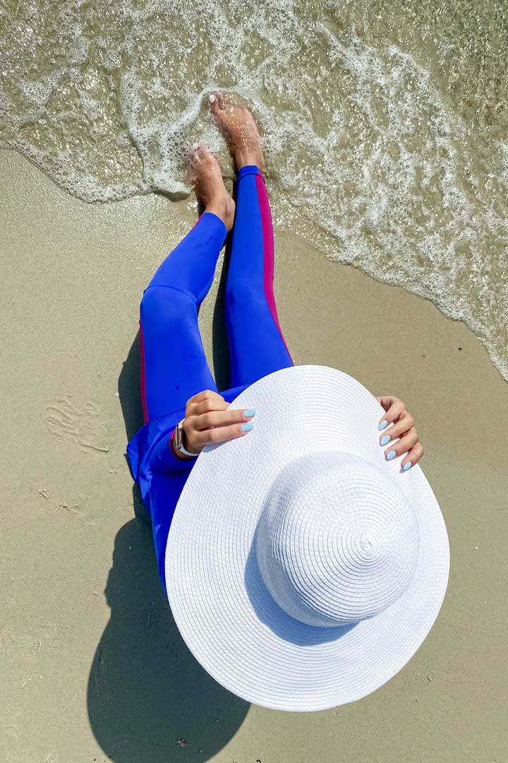 Picture of Me The Label Swimsuit-Blue