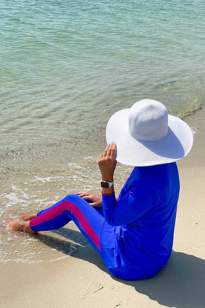 Picture of Me The Label Swimsuit-Blue