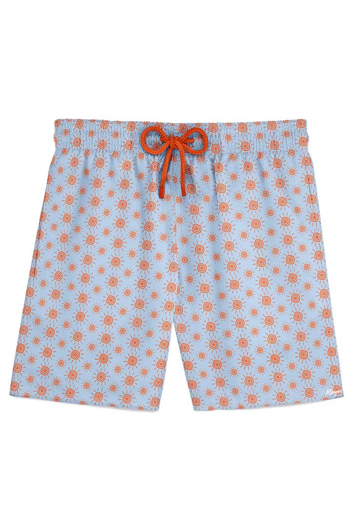 Picture of Mid-Length Swimming Shorts (Blue)