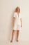 Picture of High Waist Bermuda Shorts-White
