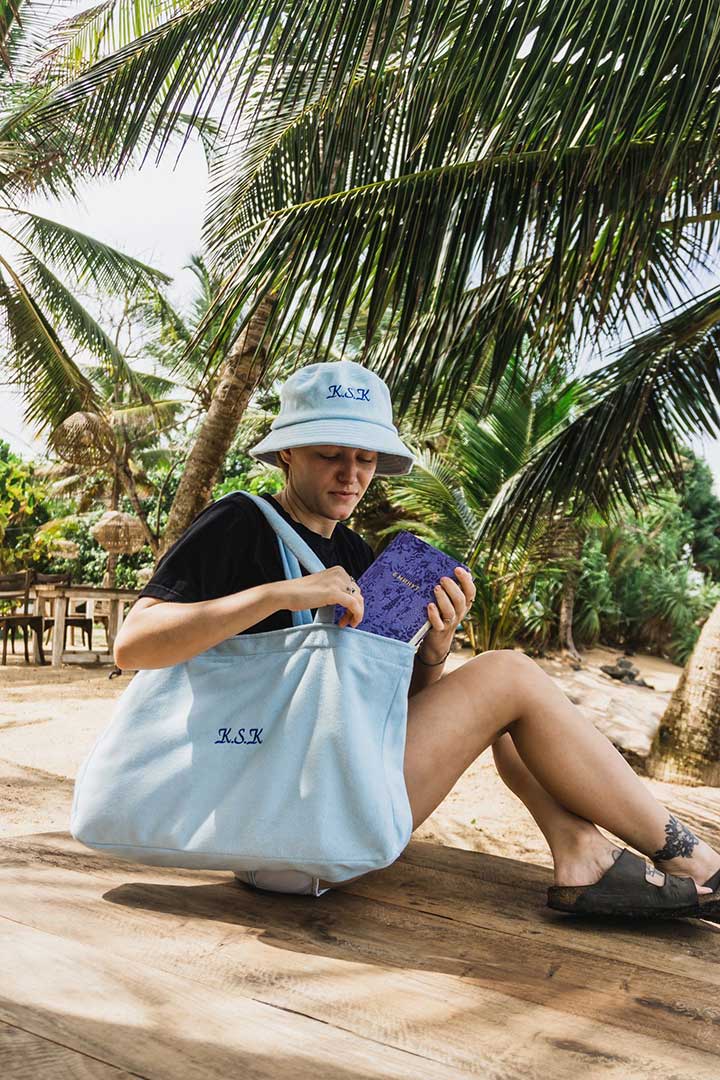 Picture of Towel Tote Bag - Blue