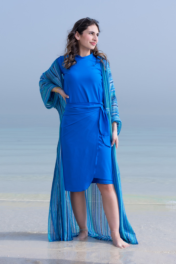 Picture of Beach Cover-up-Azure