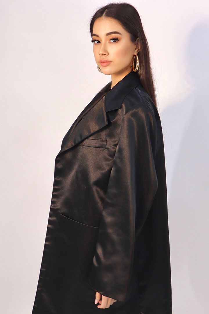 Picture of Oversized Blazer-Black