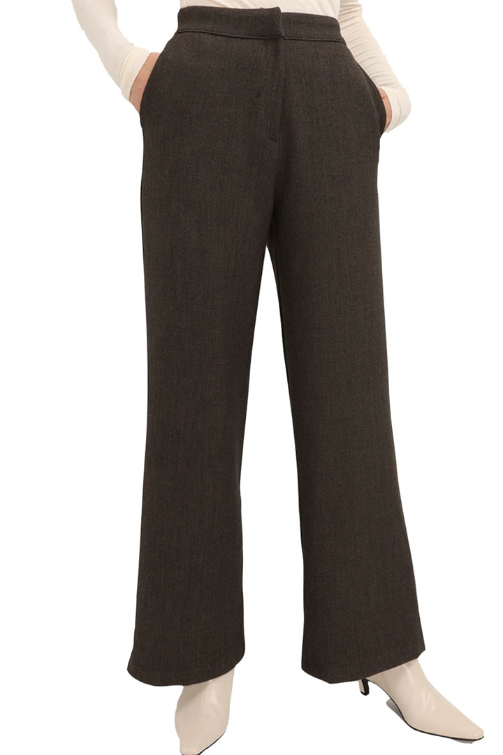 Picture of Avery Wide Leg Pants - Brown
