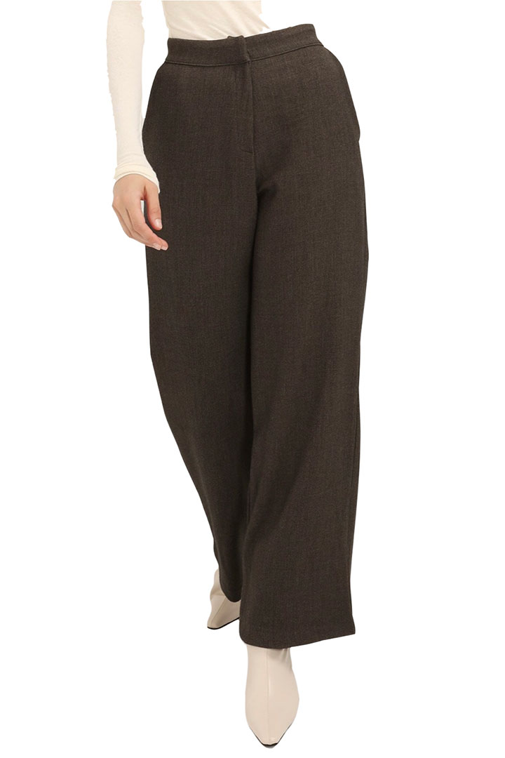 Picture of Avery Wide Leg Pants - Brown