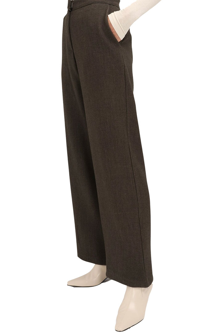 Picture of Avery Wide Leg Pants - Brown