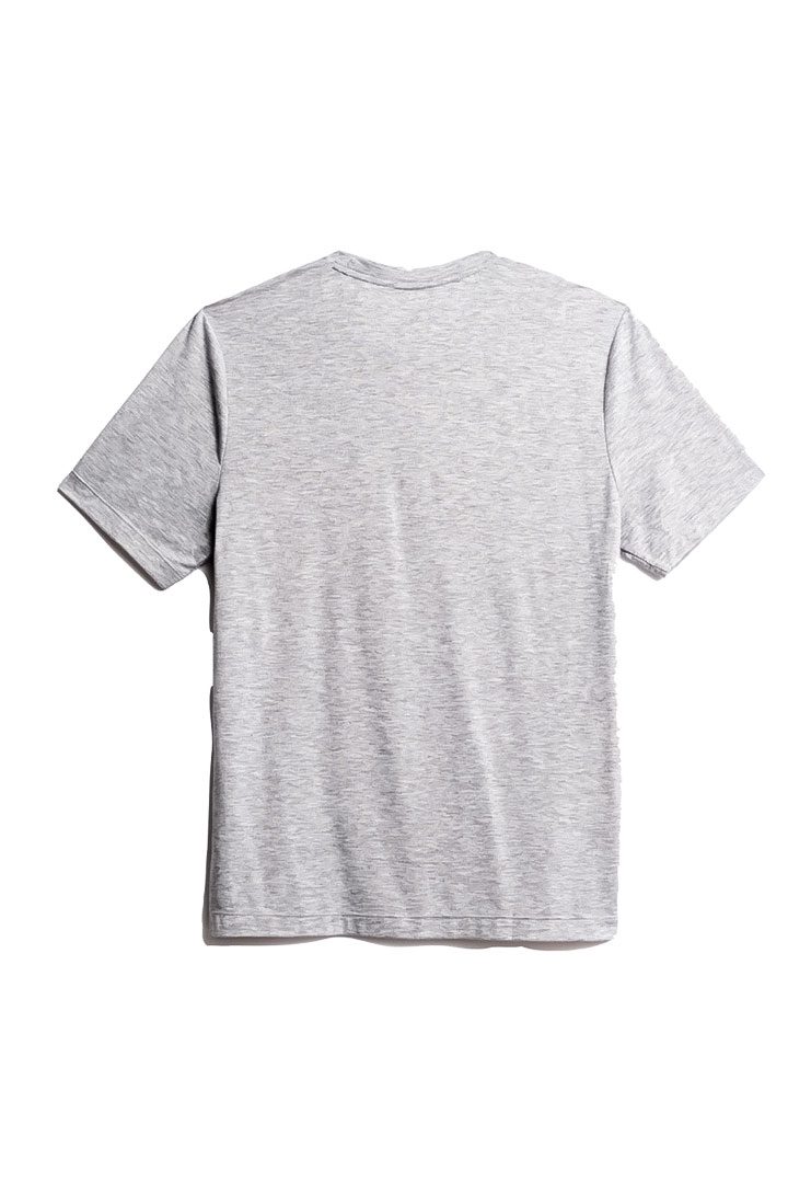 Picture of Composite Merino Tee -Pale Grey