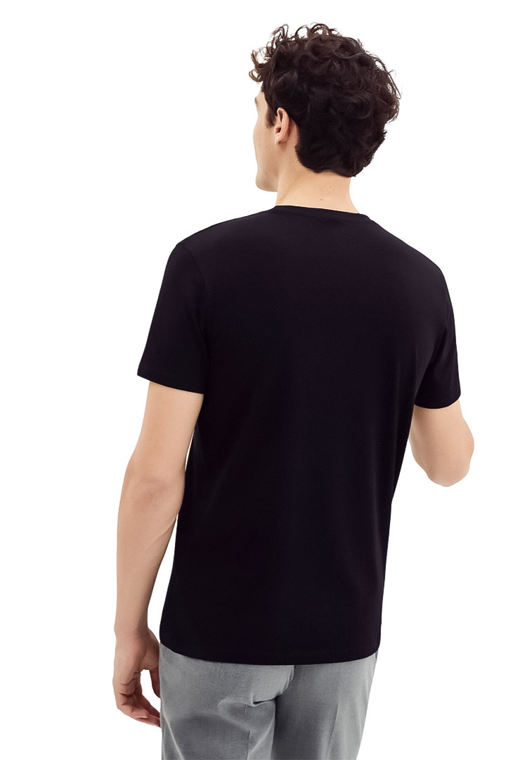 Picture of Neunir Round Neck Shirt- Noir