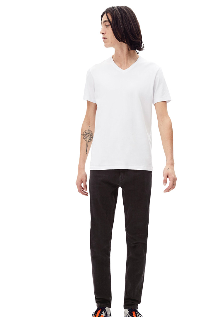 Picture of Neunir V-Neck Shirt-Optical White