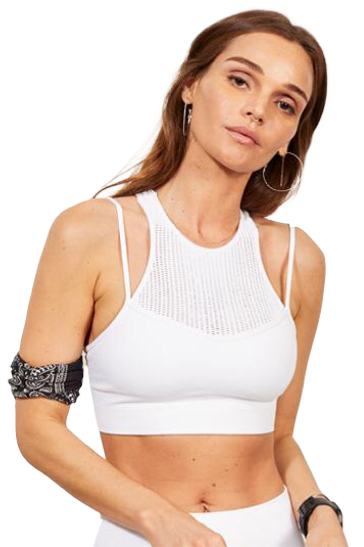 Picture of Double Time Bra-White